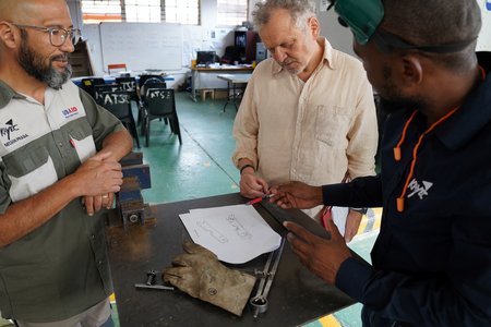 Berliner Berufsschul-Expert*innen zu fachlichem Austausch in Namibia
